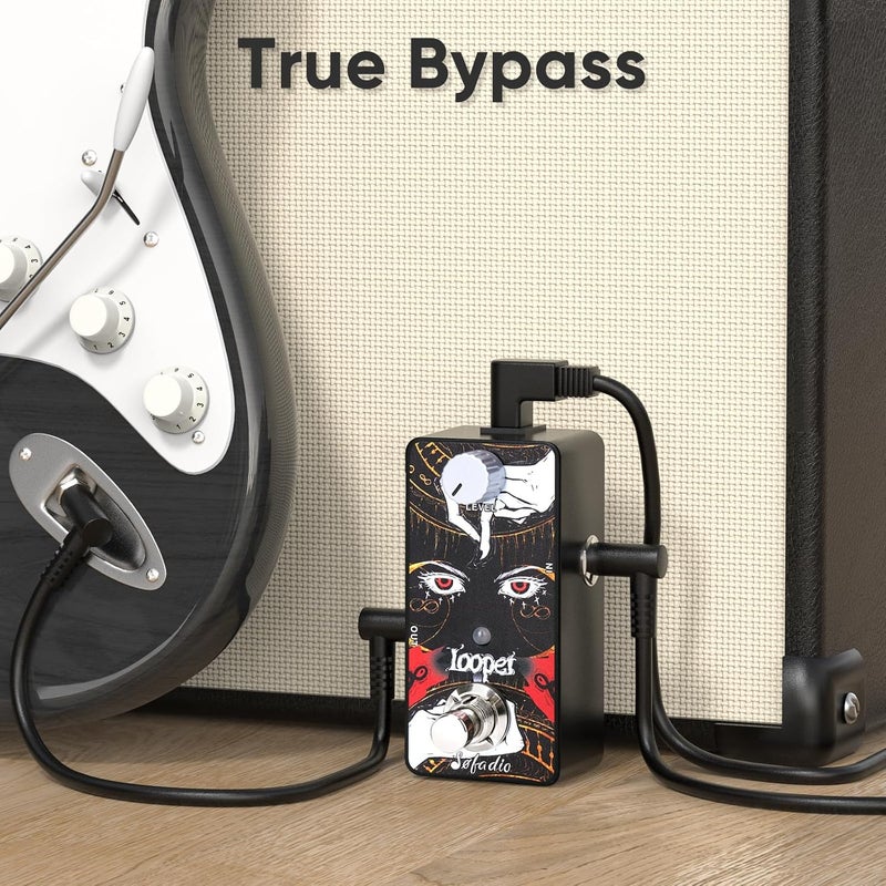 SOFADIO Looper Guitar Pedal, 30 mins Looping Time Loop Pedal (Looper) - Image 2